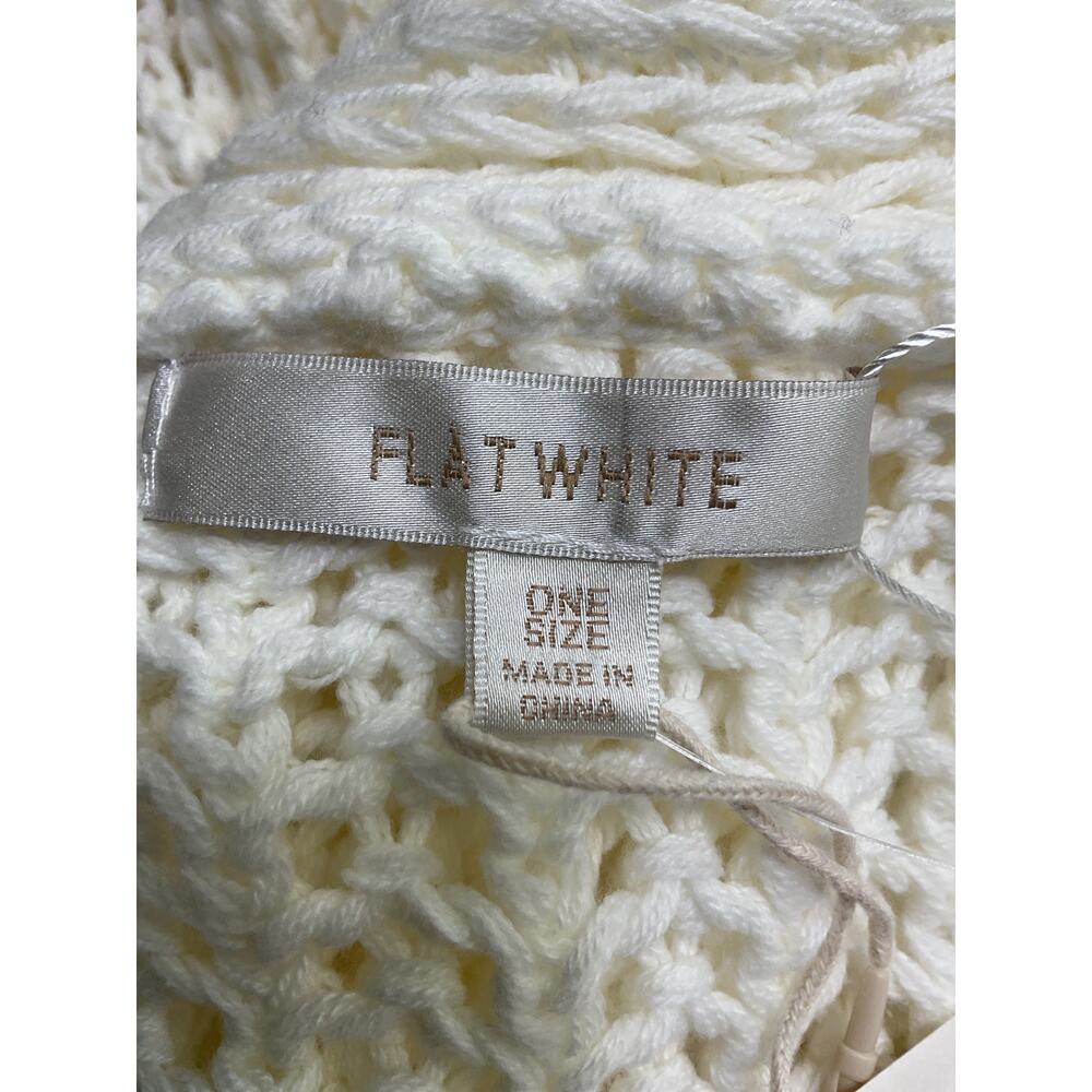 Anthropologie Open Knit Cream Duster Vest NWT - Picture 4 of 6